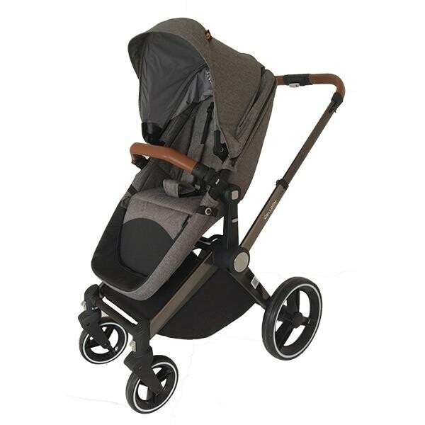 

Детская коляска 2 в 1 Welldon 53x26x95 см Серый, черный