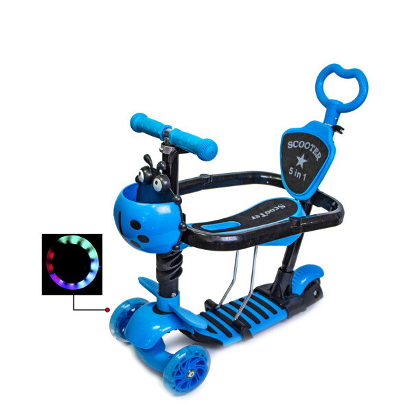 

Самокат 5в1 Scale Sports 60 кг Голубой