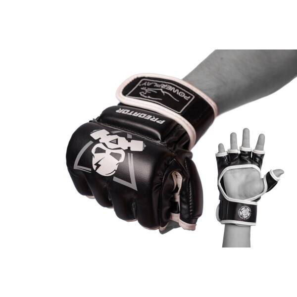 

Перчатки для MMA (PP-3056A) PowerPlay S Черно-белый