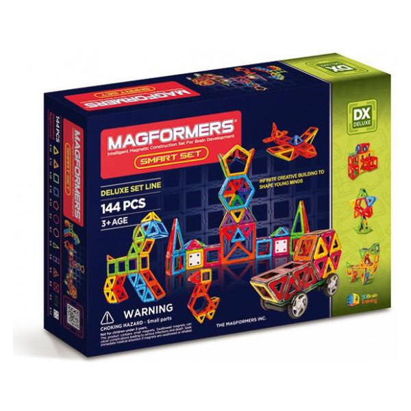 

Конструктор магнитный Magformers, Умный набор, 144 эл. (710001)