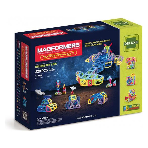 

Конструктор магнитный Magformers, Супер умный набор, 260 эл. (710004)