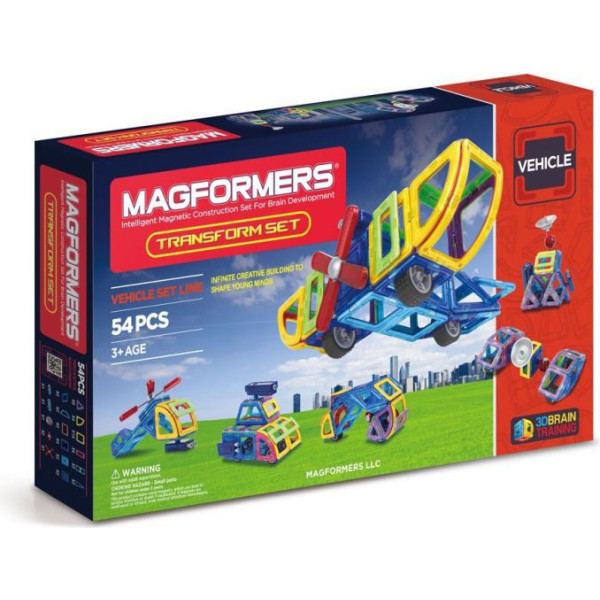 

Конструктор магнитный Magformers Трансформер, 54 эл. (707001)