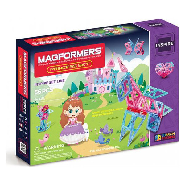 

Конструктор магнитный Magformers Прекрасная принцесса, 56 эл. (704003)