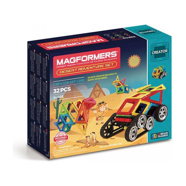 

Конструктор магнитный Magformers Поход через пустыню, 32 эл. (703010)