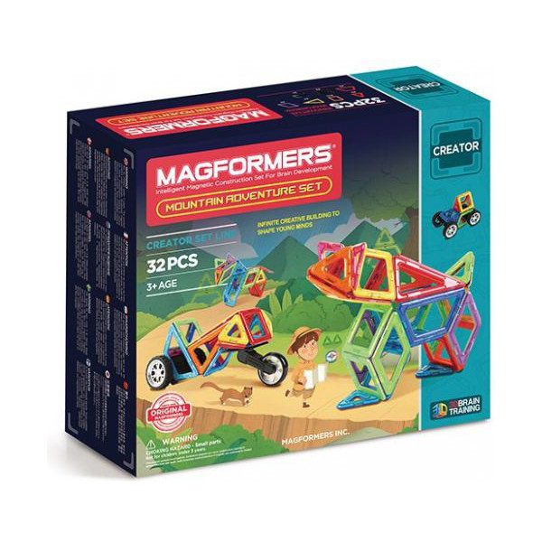 

Конструктор магнитный Magformers Поход в горы, 32 эл. (703011)