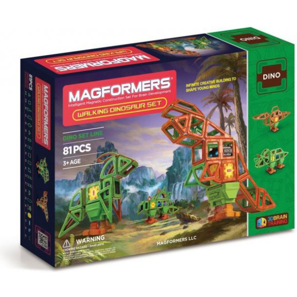 

Конструктор магнитный Magformers Оживший динозавр, 81 эл. (708002)