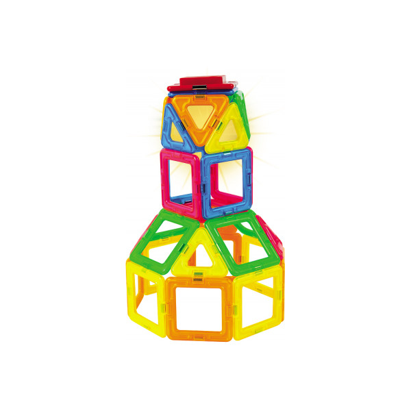 

Конструктор магнитный Magformers Неоновый с ЛЕД подсветкой, 31 эл. (709007)