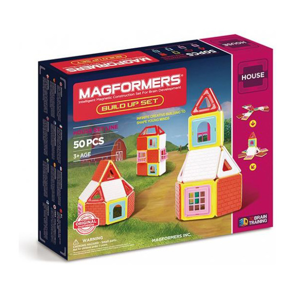 

Конструктор магнитный Magformers Набор для строительства, 50 эл. (705003)