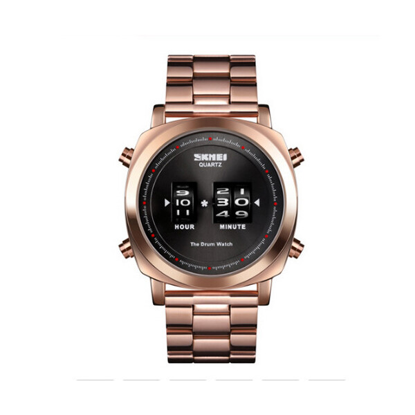 

Мужские наручные часы (1531 Cuprum-Black) Skmei 44 мм Бронзовый