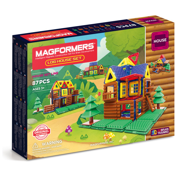 

Конструктор магнитный Magformers Мой домик в лесу, 87 эл.(705004)