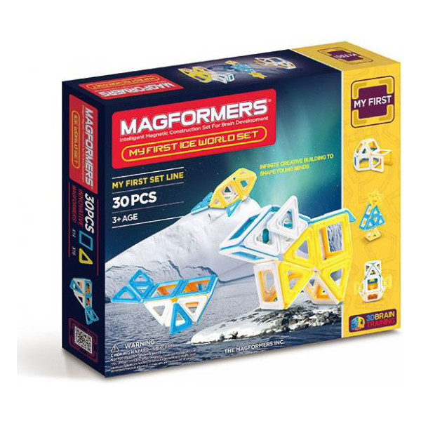 

Конструктор магнитный Magformers Мое первое путешествие в снежные края, 30 эл.(702003)