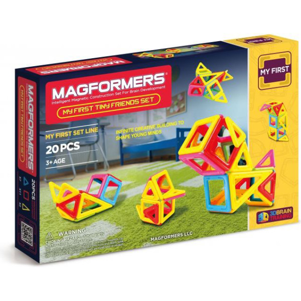 

Конструктор магнитный Magformers Маленькие друзья, 20 эл.(702004)