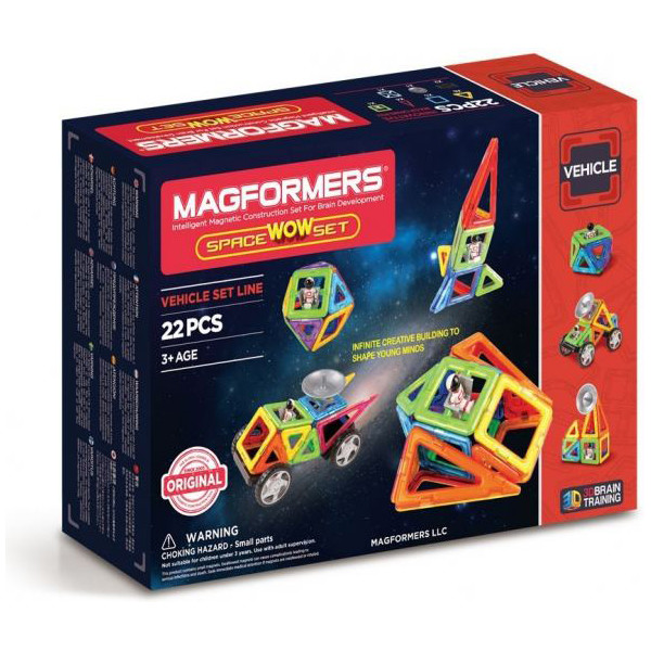 

Конструктор магнитный Magformers Космический, 22 эл. (707009)