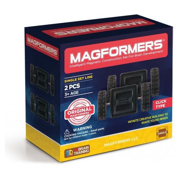 

Конструктор магнитный Magformers Клик-колёса 2шт.(713009)