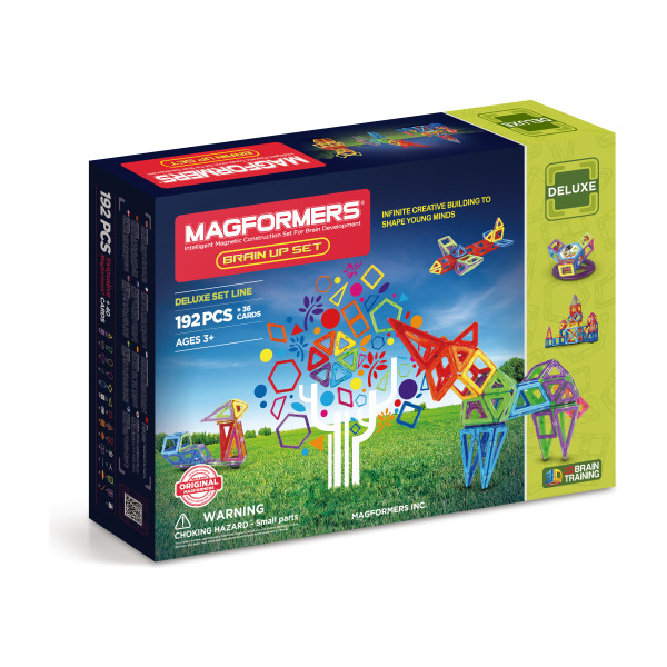 

Конструктор магнитный Magformers Интеллектуальный набор, 228 эл. (710002)