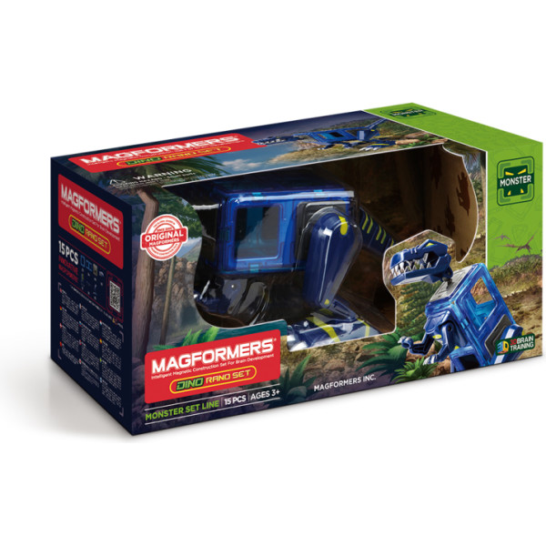 

Конструктор магнитный Magformers Динозавр Тираннозавр, 15 эл. (716003)