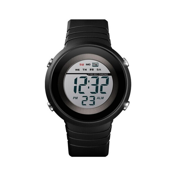 

Мужские наручные часы (1497 Black-Grey) Skmei 42 мм Черный