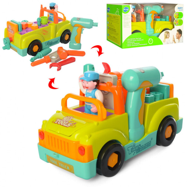 

Конструктор машина Hola Toys Разноцветный