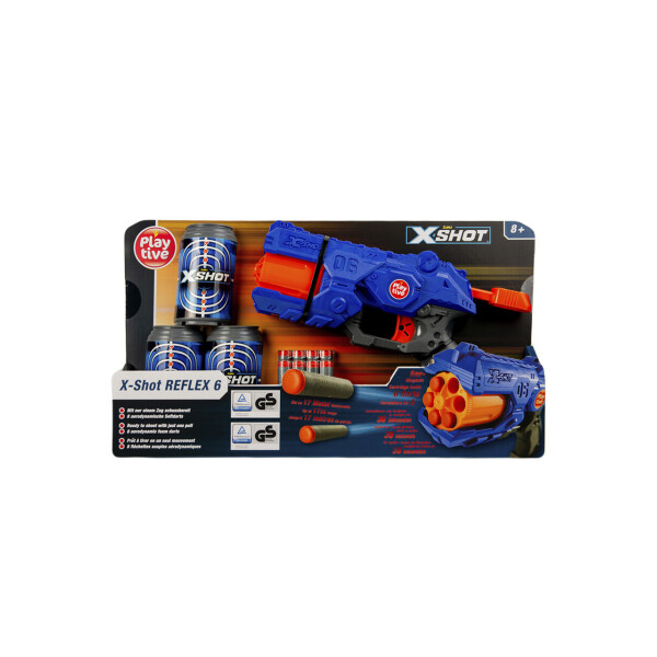 

Бластер Zuru X-Shot Playtive 26х17 см Разноцветный