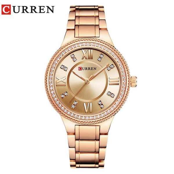 

Женские наручные часы (9004 Cuprum) Curren 37 мм Бронзовый