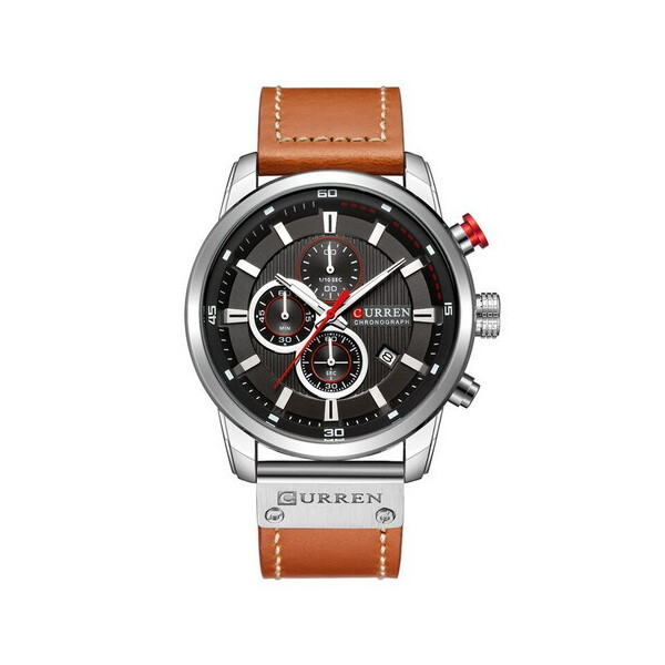 

Наручные часы (8291 Silver-Black) Curren 47 мм