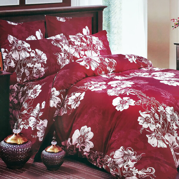 

Комплект постельного белья (SK-E-A58) East New Casual 200x230 см Бордовый