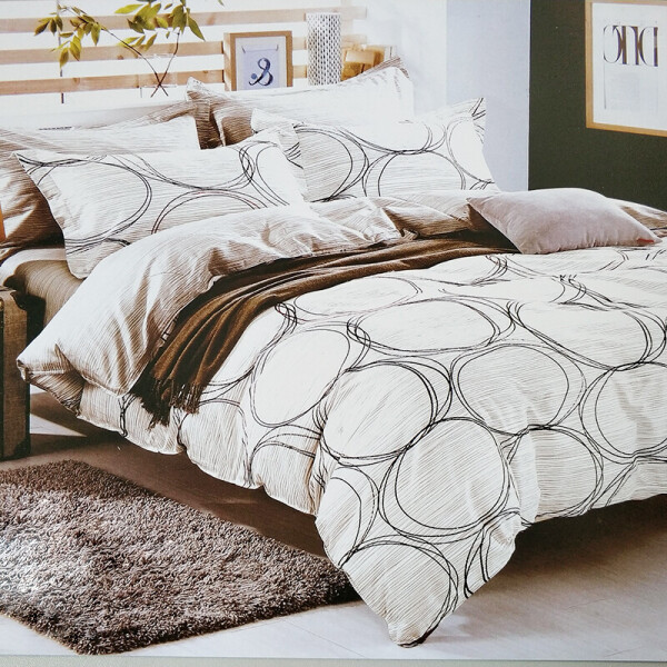 

Комплект постельного белья (SK-E-43) East New Casual 200x230 см Молочный
