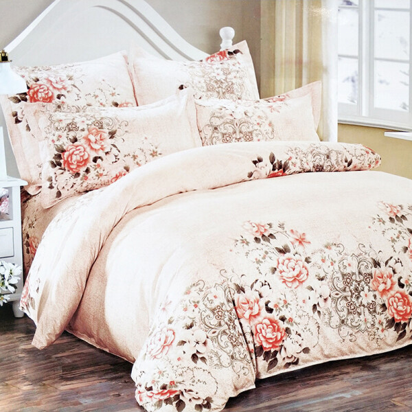 

Комплект постельного белья (SK-E-A55) East New Casual 200x230 см Персиковый