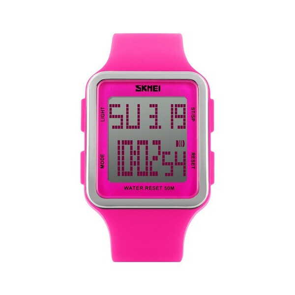 

Женские наручные часы (1139 Pink) Skmei 42 мм Розовый