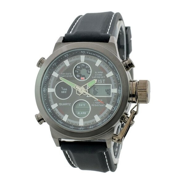 

Мужские наручные часы (3003 All Black) AMST 45 мм Черный