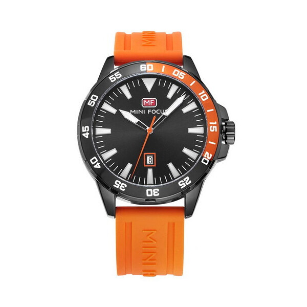 

Мужские наручные часы (MF0020G Orange-Black) Mini Focus 44 мм Оранжевый