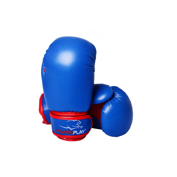 

Боксерские перчатки (PP-3004JR) PowerPlay 6 унций Сине-Красный