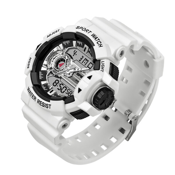 

Мужские наручные часы (599 White-Silver) Sanda 51 мм Белый