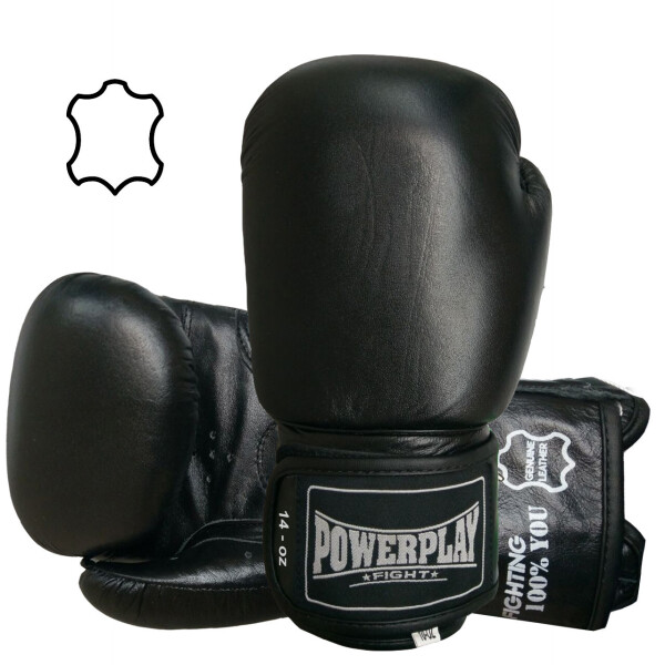 

Боксерские перчатки (PP-3088) PowerPlay 14 унций Черный