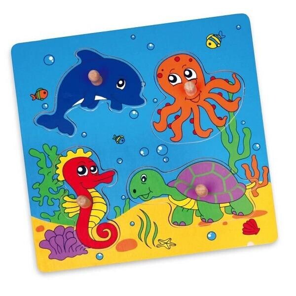 

Пазл Viga Toys 12М+ Разноцветный