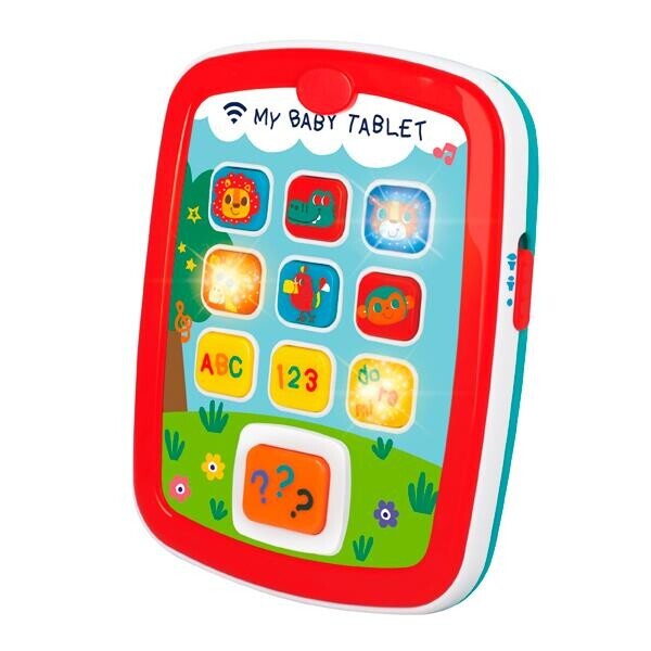 

Игрушка Планшет музыкальный Hola Toys 3х14х17,5 см Разноцветный