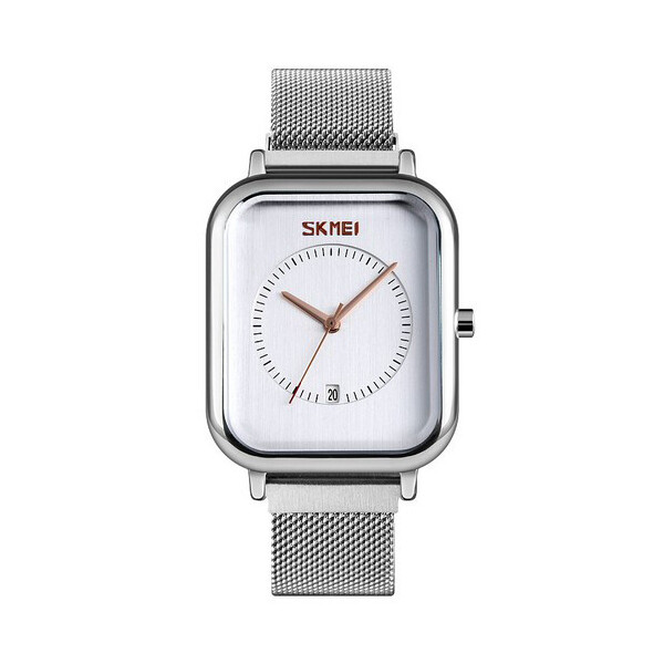 

Женские наручные часы (9207 Silver-White) Skmei 37x41 мм Серебряный