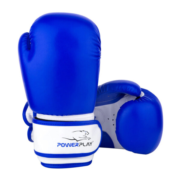 

Боксерские перчатки (PP-3004JR) PowerPlay 8 унций Синий