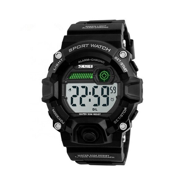 

Мужские наручные часы (1242 All Black) Skmei 50 мм Черный