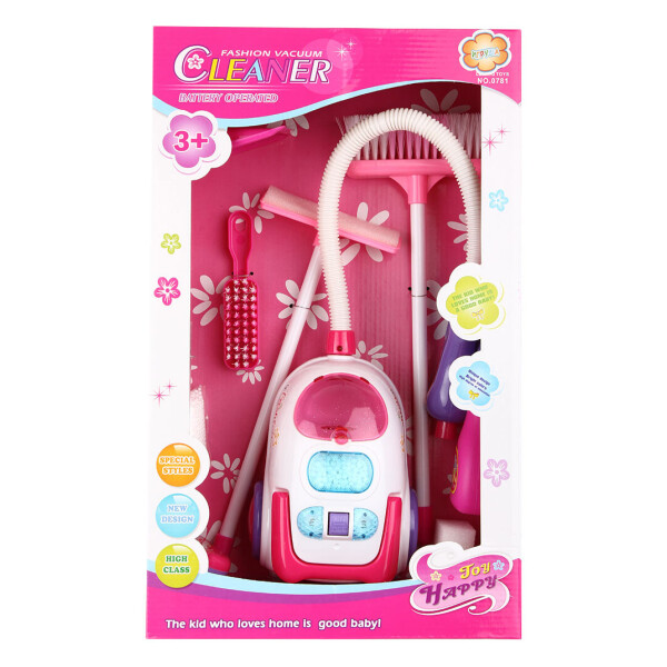 

Игрушечный пылесос с эффектами Happy Toy 18х13х11 см Разноцветный
