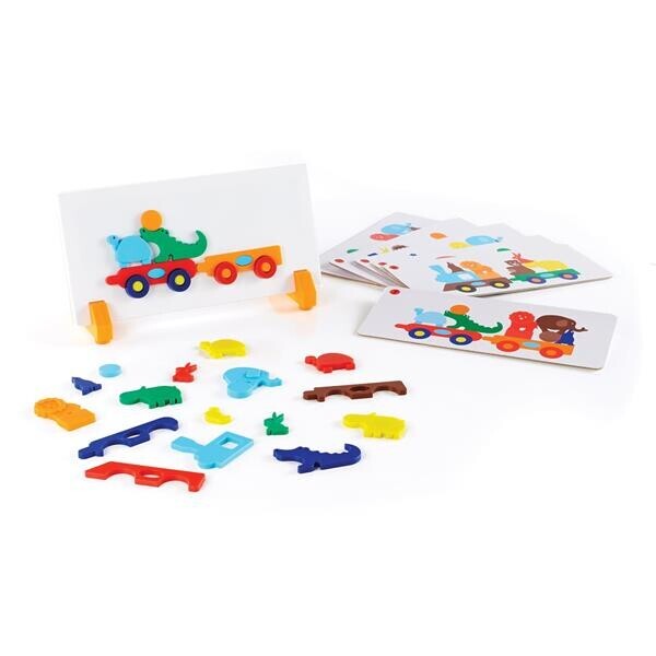 

Игровой набор Поезд с животными Guidecraft 31х35х7 см Разноцветный
