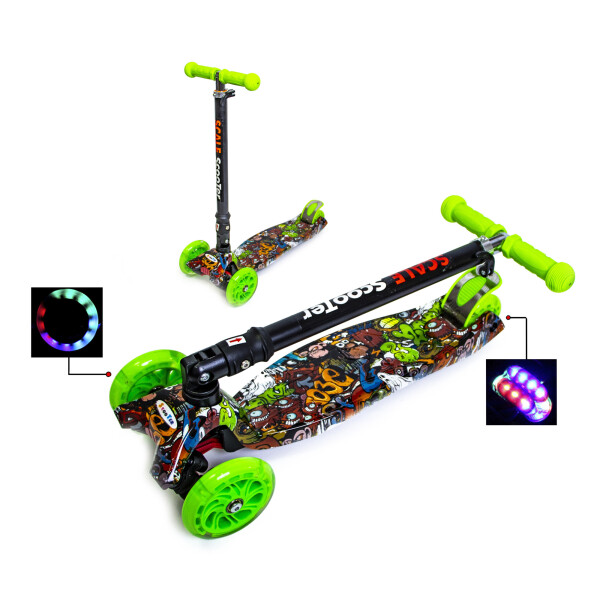 

Детский самокат MAXI. Monstres Scale Sports Разноцветный
