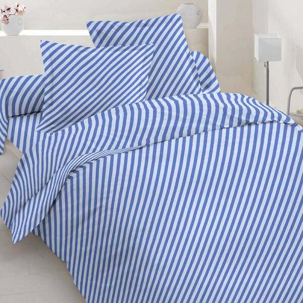 

Комплект постельного белья (TT166093) Time Textile 180x220 см Голубой