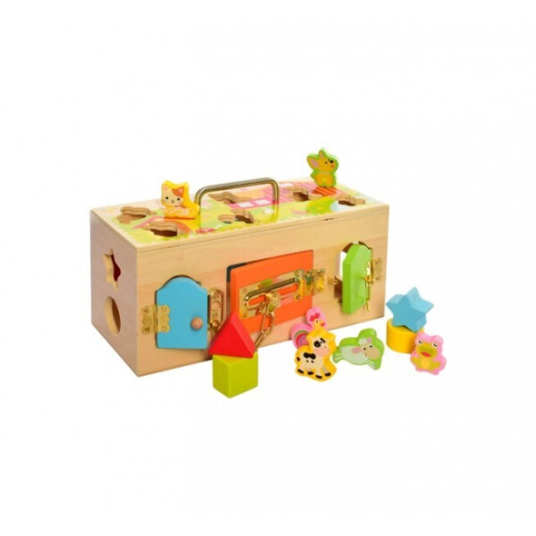 

Деревянная игрушка Сортер Bambi MD 2182
