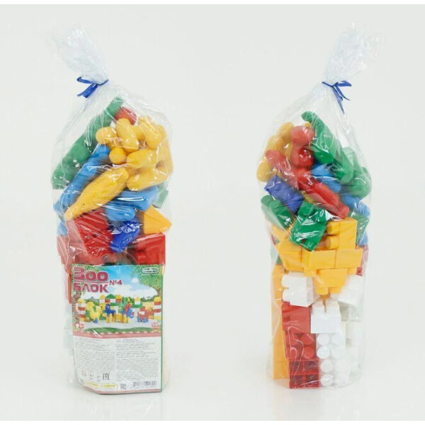 

Конструктор №4 1890 (4) 59 деталей COLOR PLAST, (Украина)