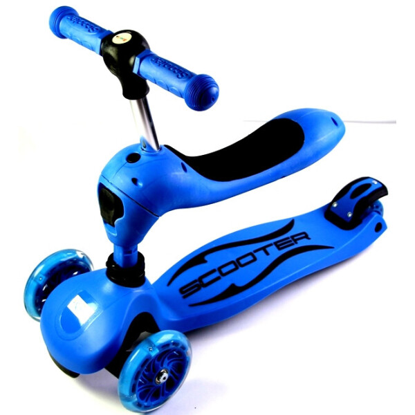

Детский самокат-трансформер Scale Sports 2 в 1 Blue
