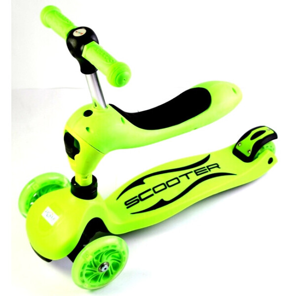 

Детский самокат-трансформер Scale Sports 2 в 1 Green