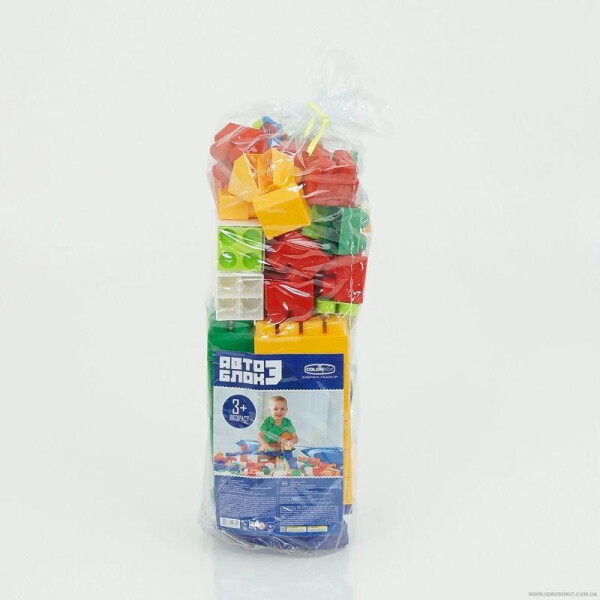 

Конструктор Авто-блок №3 1791 (4) 72 дет. COLOR PLAST, (Украина)