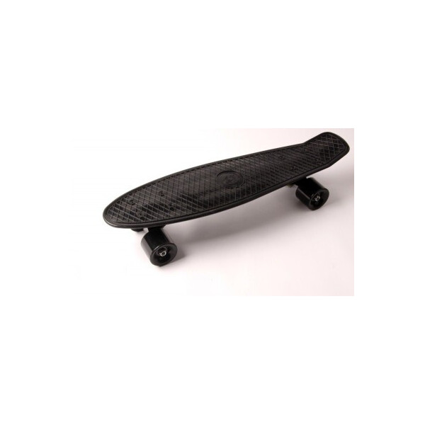 

Пенни борд (Penny Board) 22 Fish с матовыми колесами, Черный
