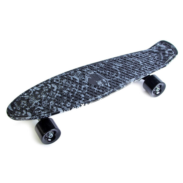 

Пенни борд (Penny Board) 22 с матовыми колесами и рисунком, Arrows